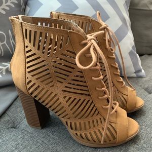 Lace-Up Heels